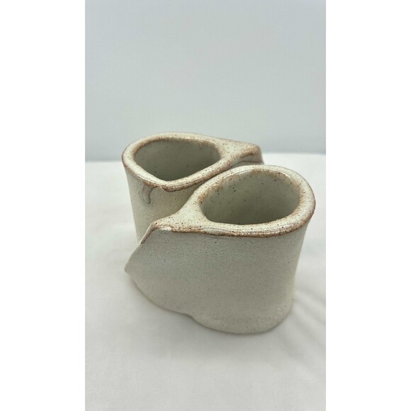PTNA Vanity Holders Cream Brown Trim 3.5" GAR2-350 - Picture 1 of 7